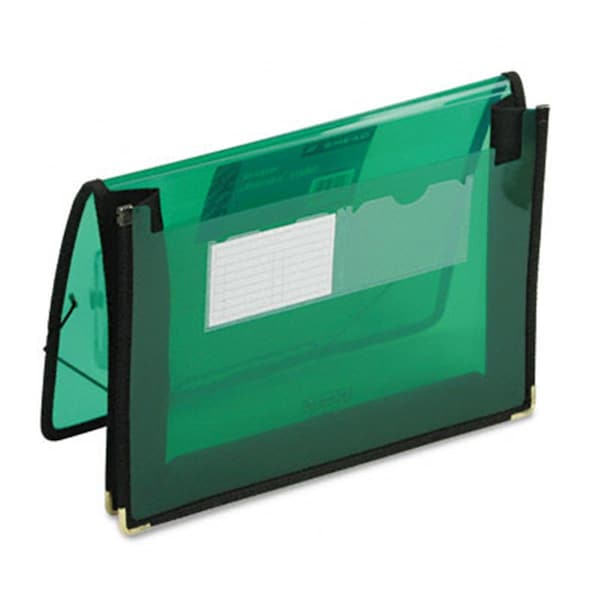Made-To-Stick 2 Expansion Ultracolor Wallet Poly Letter Translucent Green MA41224 - main